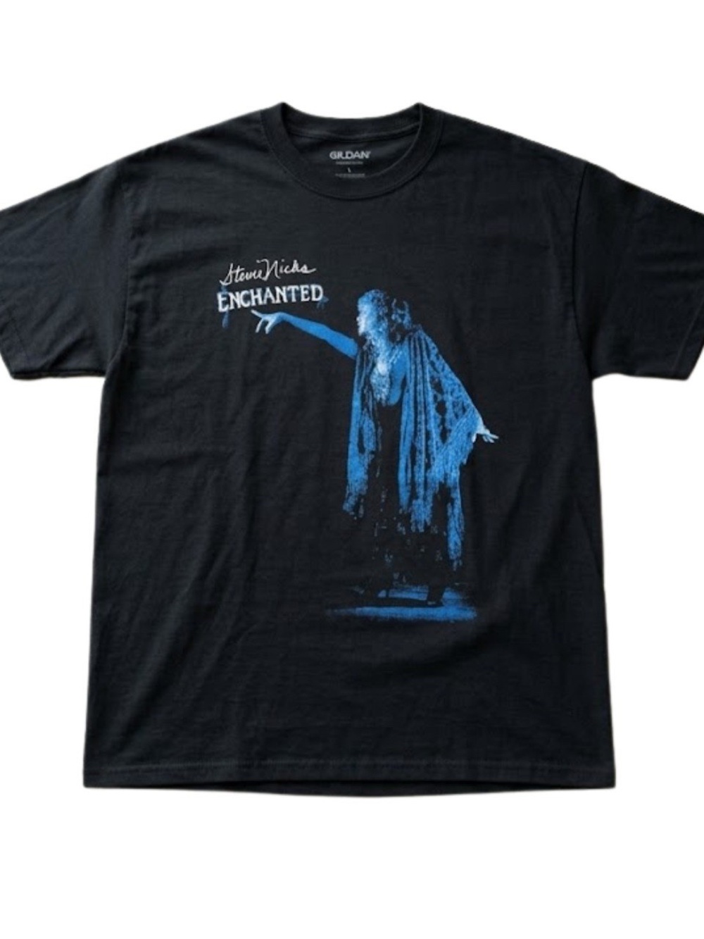 Gillan Black Stevie Nicks 'Enchanted' Graphic Tee